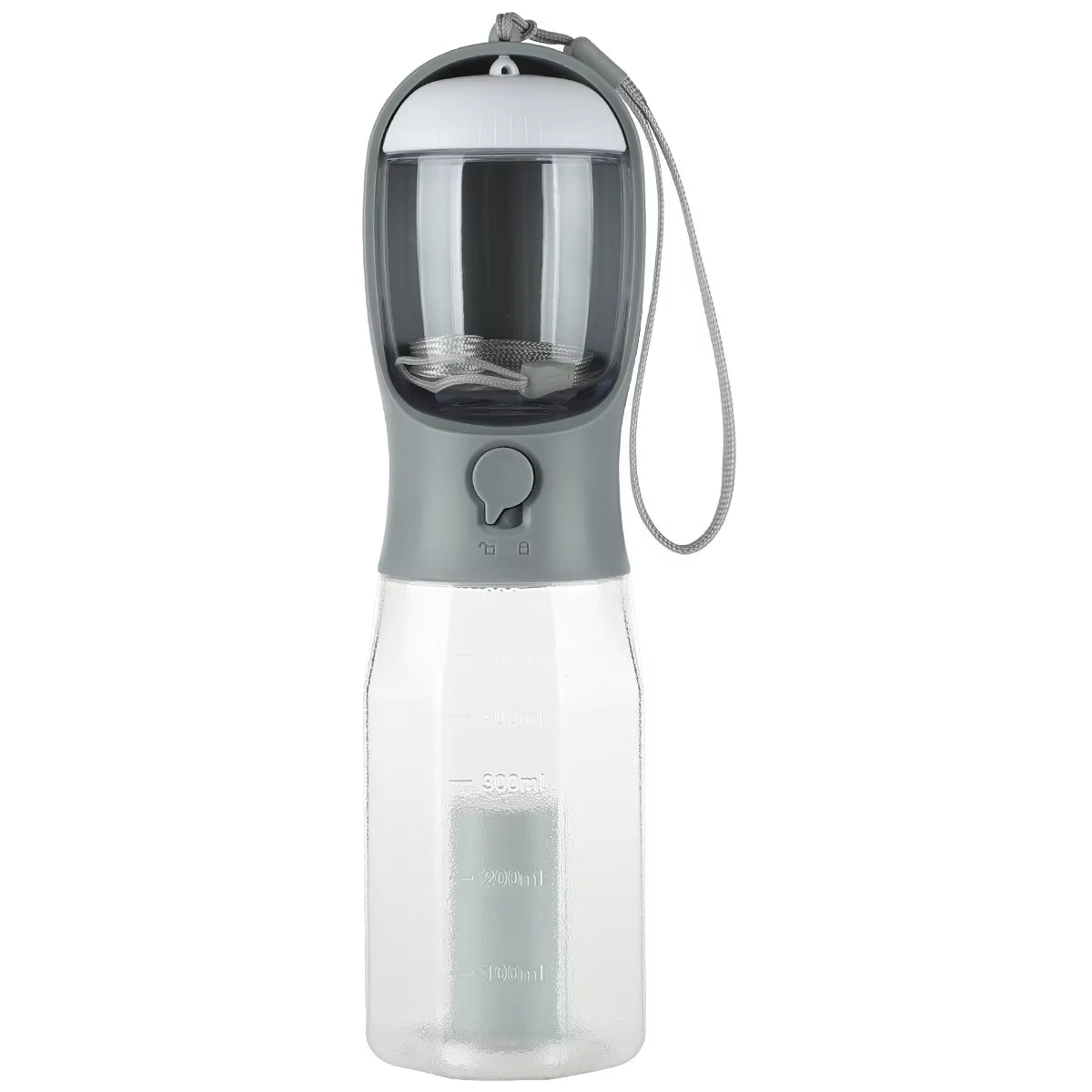 3 in 1 Pet Outdoor Walking Food Grade BPA Leak Proof Portable High Temperature Resistance Dog Water Bottle Dispenser