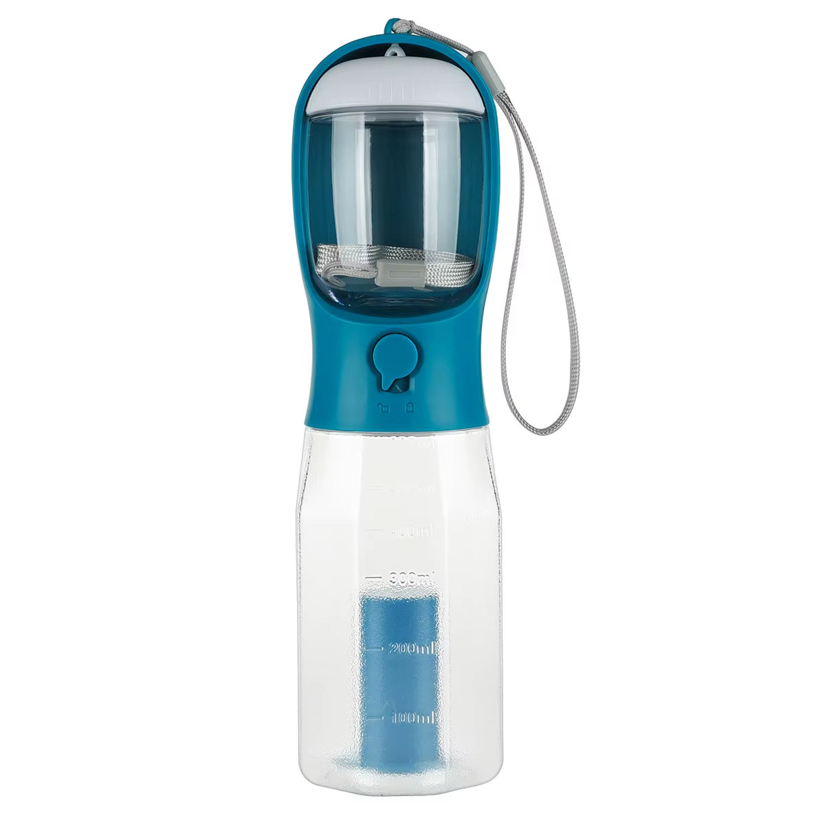 3 in 1 Pet Outdoor Walking Food Grade BPA Leak Proof Portable High Temperature Resistance Dog Water Bottle Dispenser